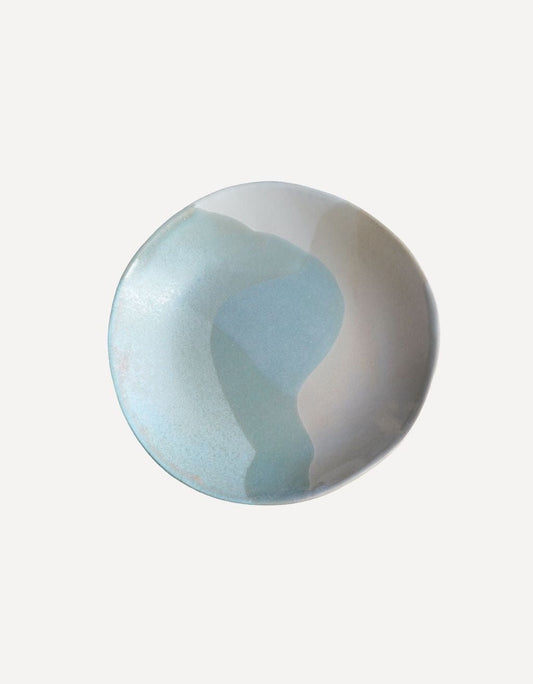 Wide Bowl 9 (Turquoise Shell) - Lucia Fraser - Beside The Wave