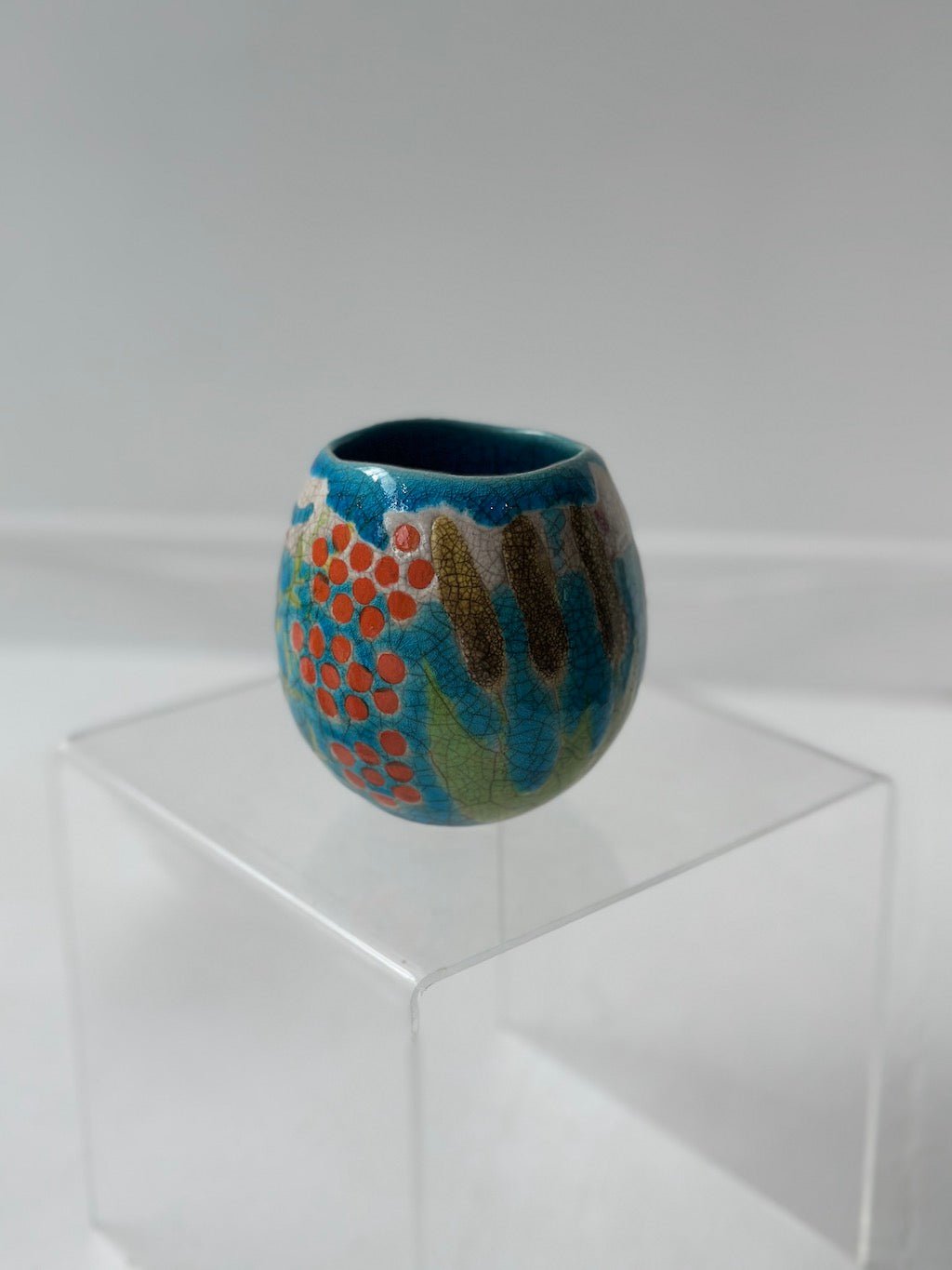 Wild Cornwall Pot (Small) - Catherine Lucktaylor - Beside The Wave