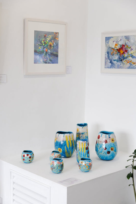 Wild Cornwall Pot (Small) - Catherine Lucktaylor - Beside The Wave