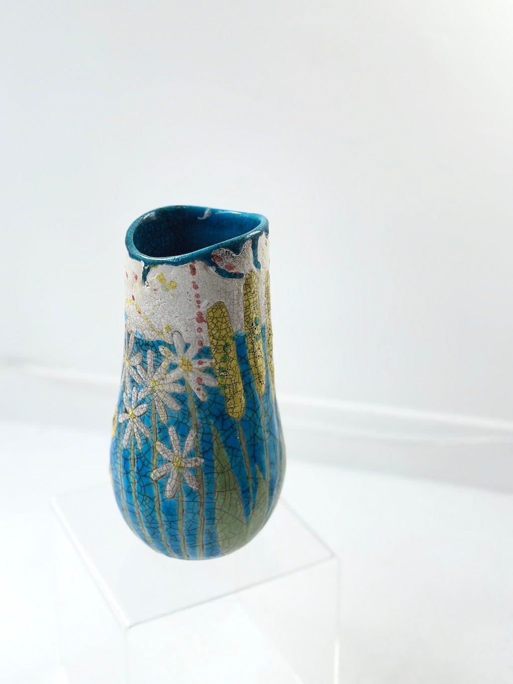 Wild Cornwall Pot (Tall) - Catherine Lucktaylor - Beside The Wave