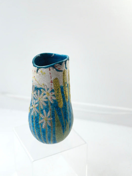 Wild Cornwall Pot (Tall) - Catherine Lucktaylor - Beside The Wave