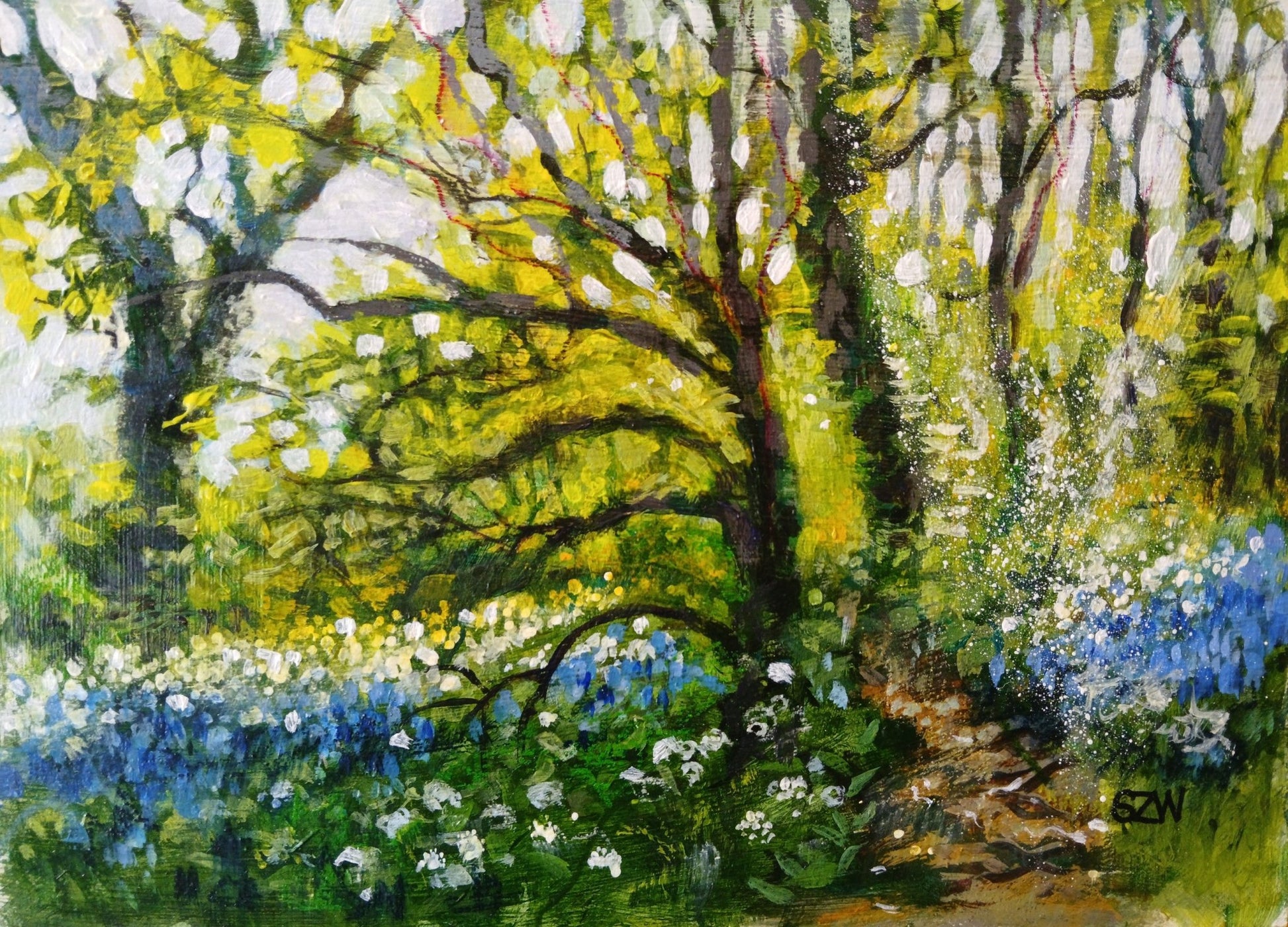 Wild Garlic - Sarah Wimperis - Beside The Wave