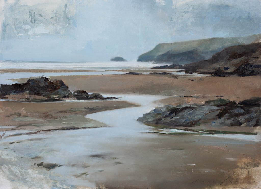 Winter Light at Polzeath - Jon Doran - Beside The Wave