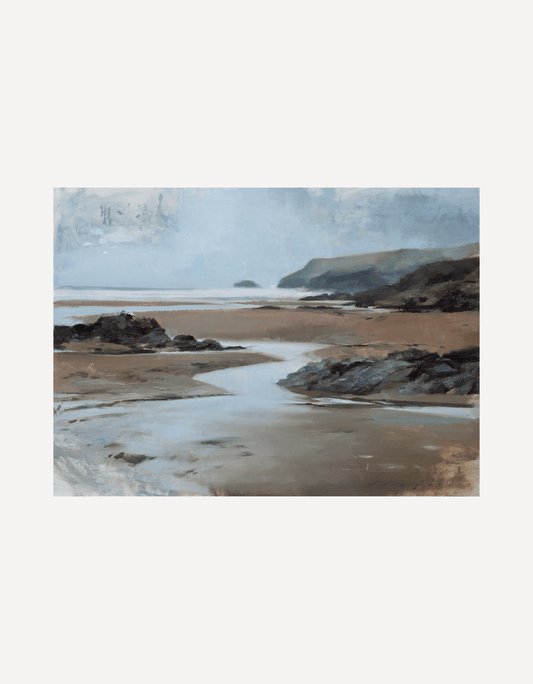Winter Light at Polzeath - Jon Doran - Beside The Wave
