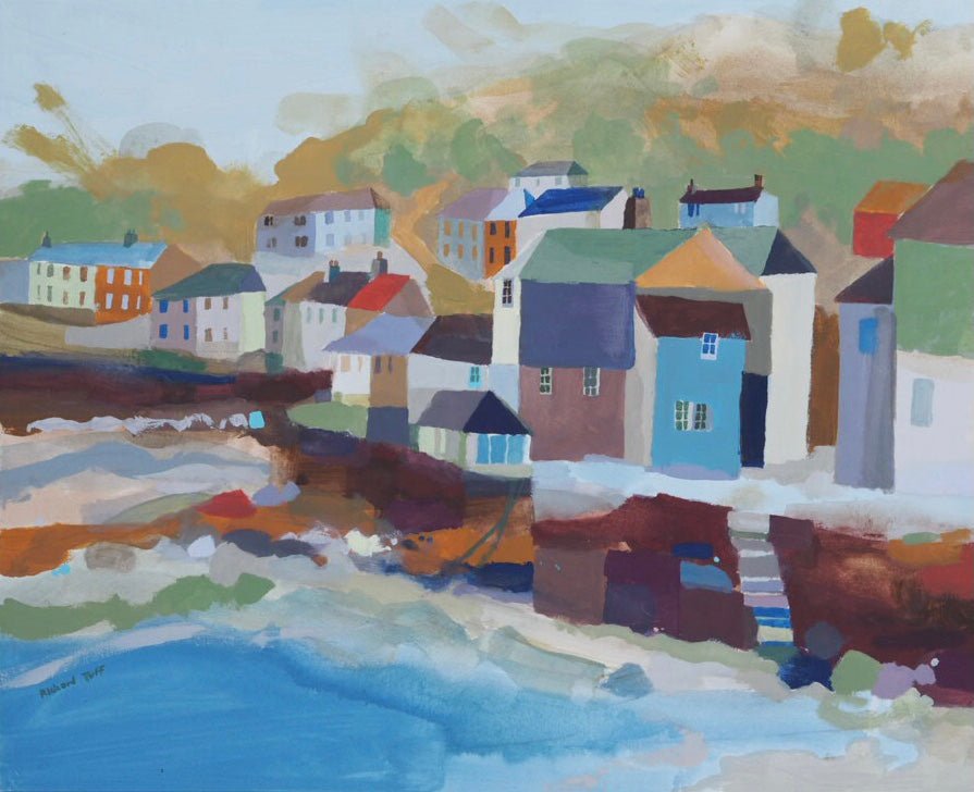 Winter Morning Mousehole - Richard Tuff - Beside The Wave