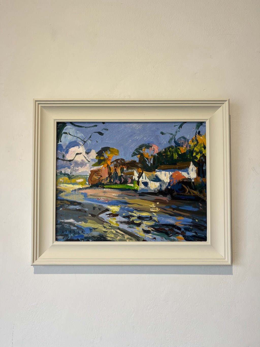 Wintery Sunshine, Helford Village - Andrew Tozer - Beside The Wave