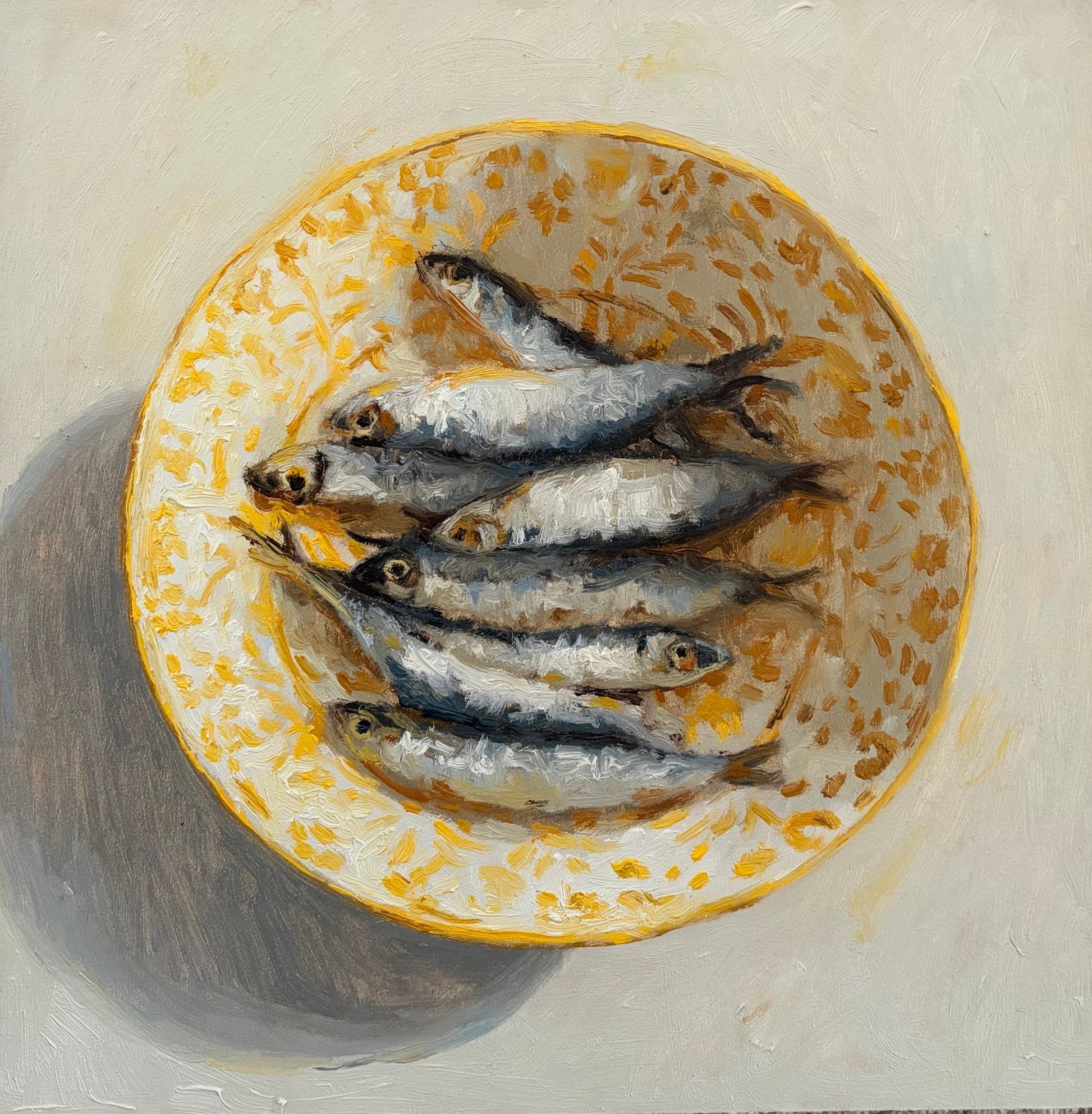 Yellow Bowl Full of Sprats - Johnty Robinson - Beside The Wave