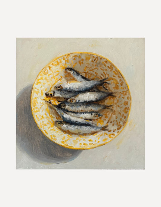 Yellow Bowl Full of Sprats - Johnty Robinson - Beside The Wave