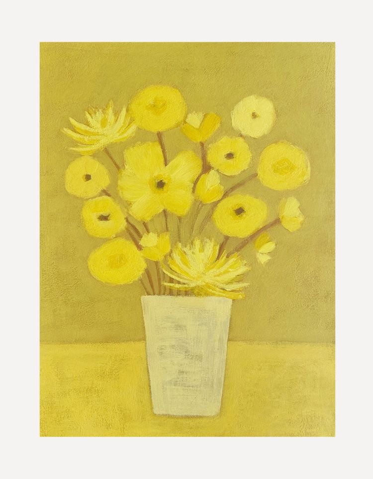Yellow Flowers-Katie Roberts-Beside The Wave