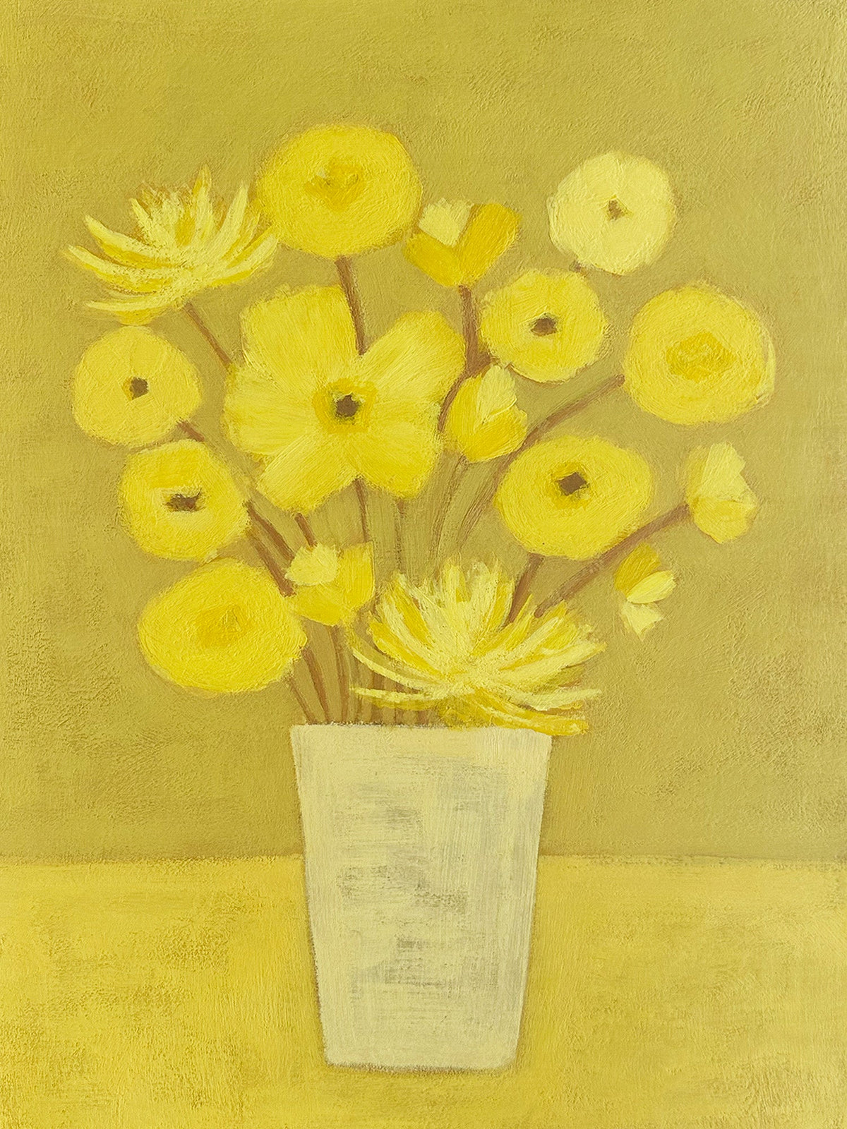 Yellow Flowers-Katie Roberts-Beside The Wave